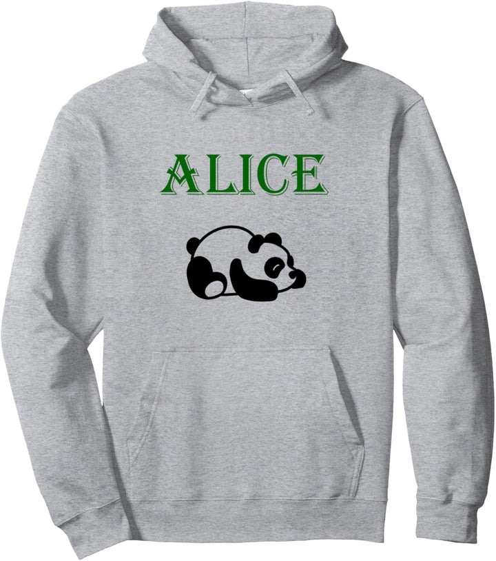 Panda namens Alice Pullover Hoodie