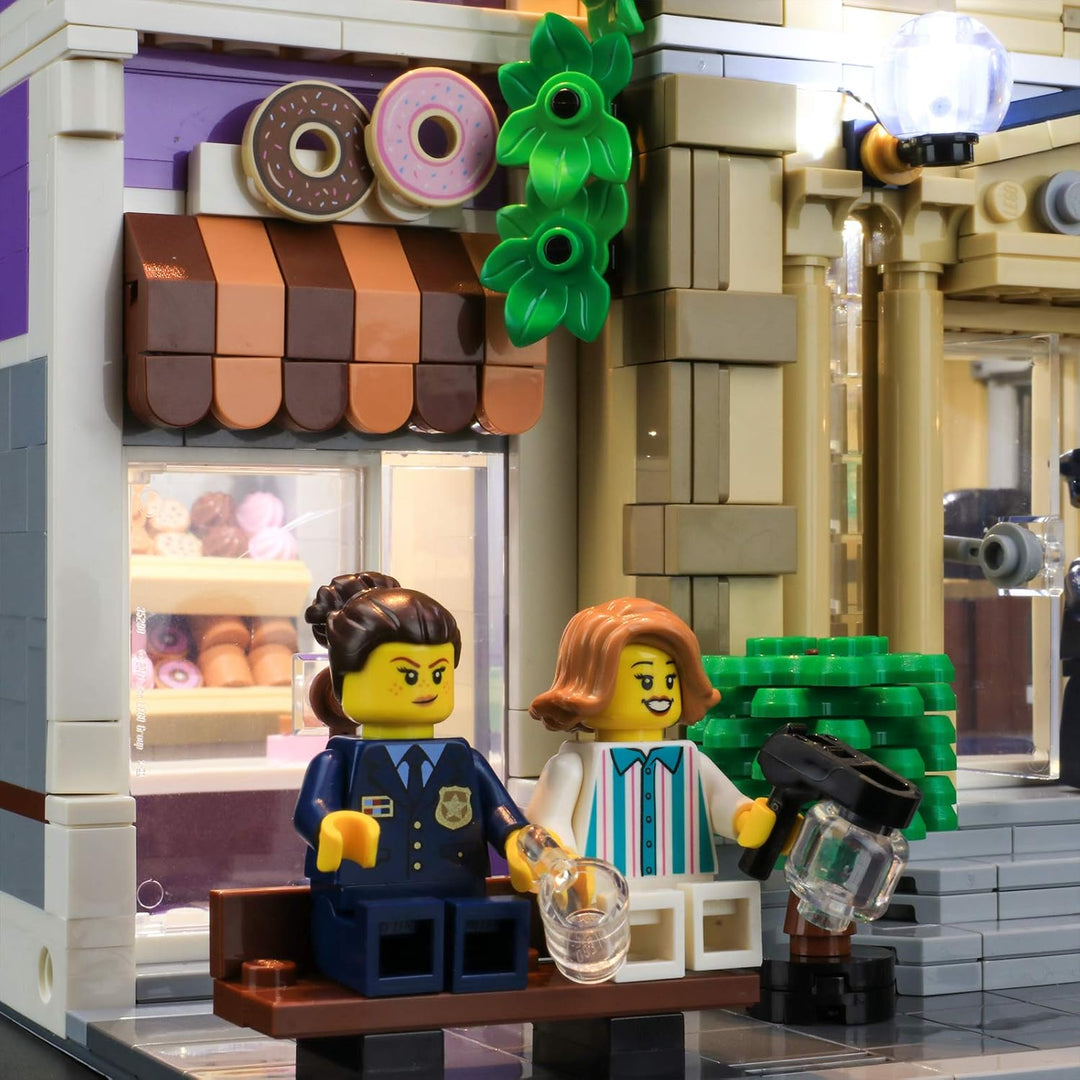 BRIKSMAX Led Beleuchtungsset für LEGO Creator Expert Estación de policía - Compatible with Lego 1027