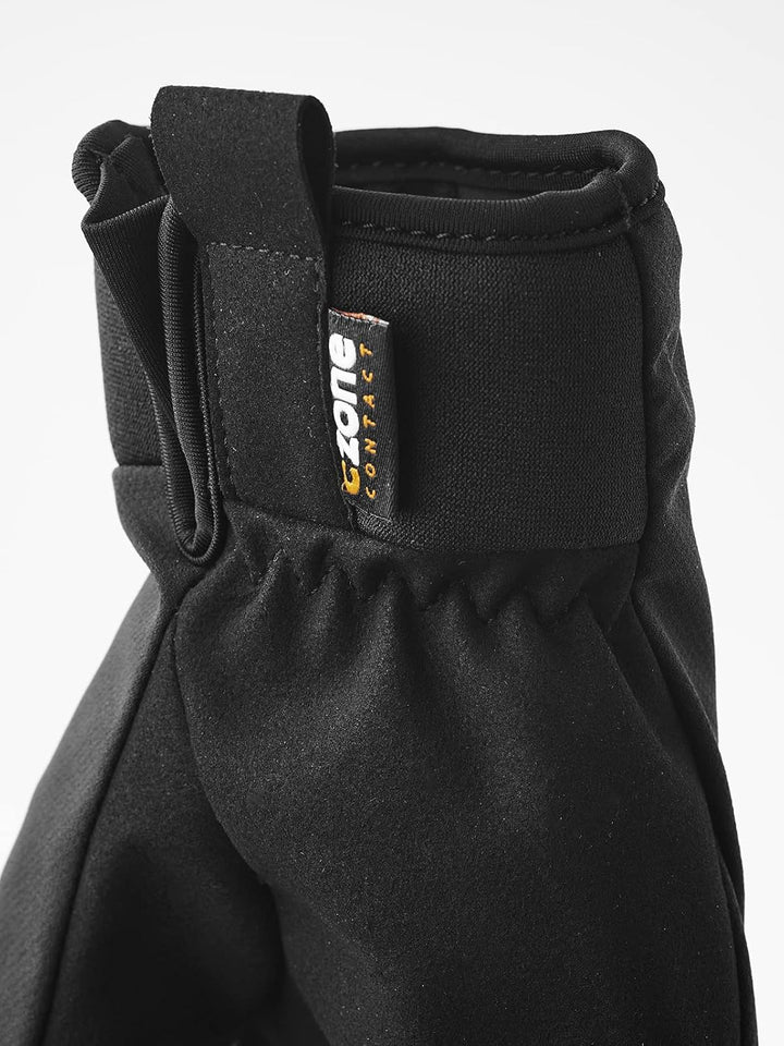 Hestra Czone Bike Mistral Handschuhe Fingerhandschuhe Schwarz EU 7, Schwarz EU 7