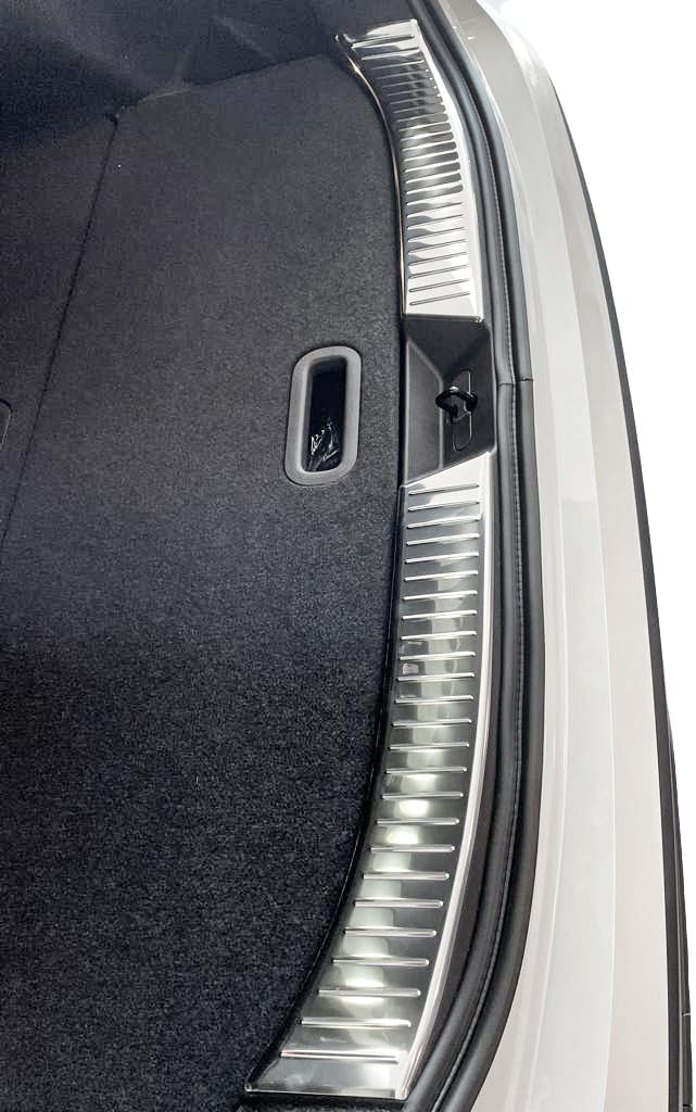 Ladekantenschutz Edelstahl CHROM kompatibel für Nissan Qashqai ab BJ 2021> | premium Qualität von RE