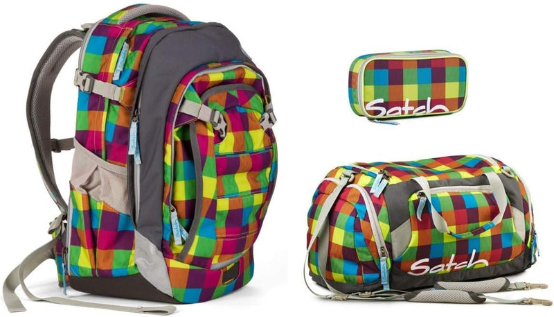 Satch Match Beach Leach 2.0 Schulrucksack Set 3tlg.