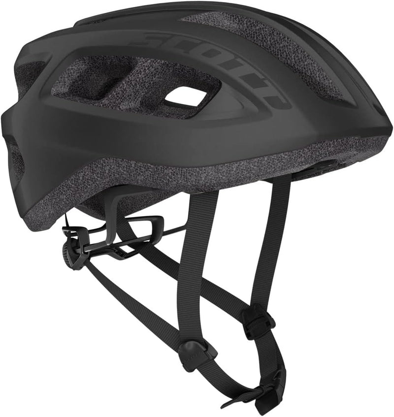 Scott Unisex – Erwachsene 275217 Fahrradhelm, Schwarz, 1size