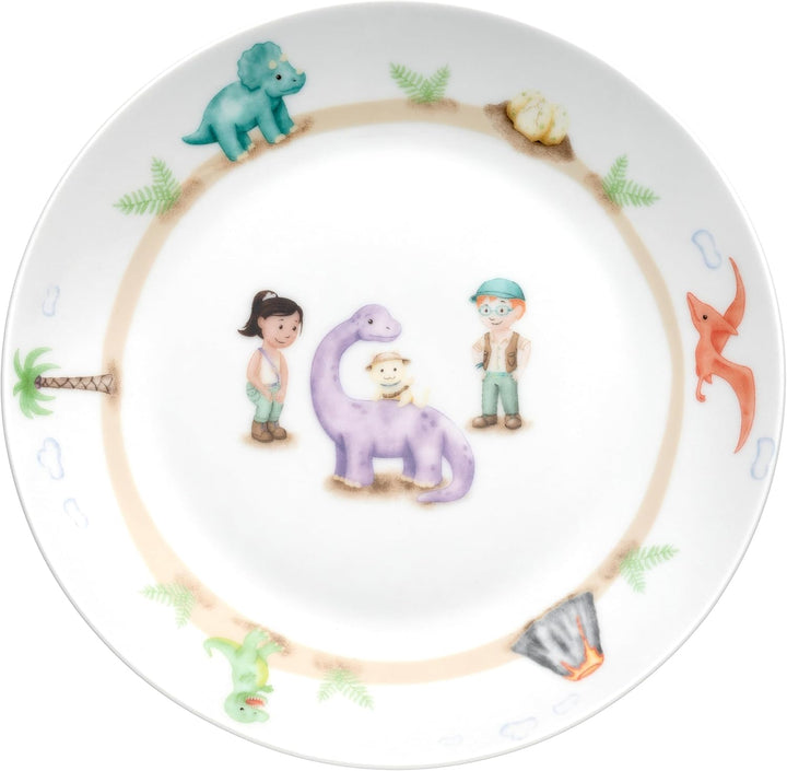 LEONARDO HOME Bambini Avventura Kinder Geschirr-Set 3-teilig - Kinder-Geschirr aus Porzellan - Spülm