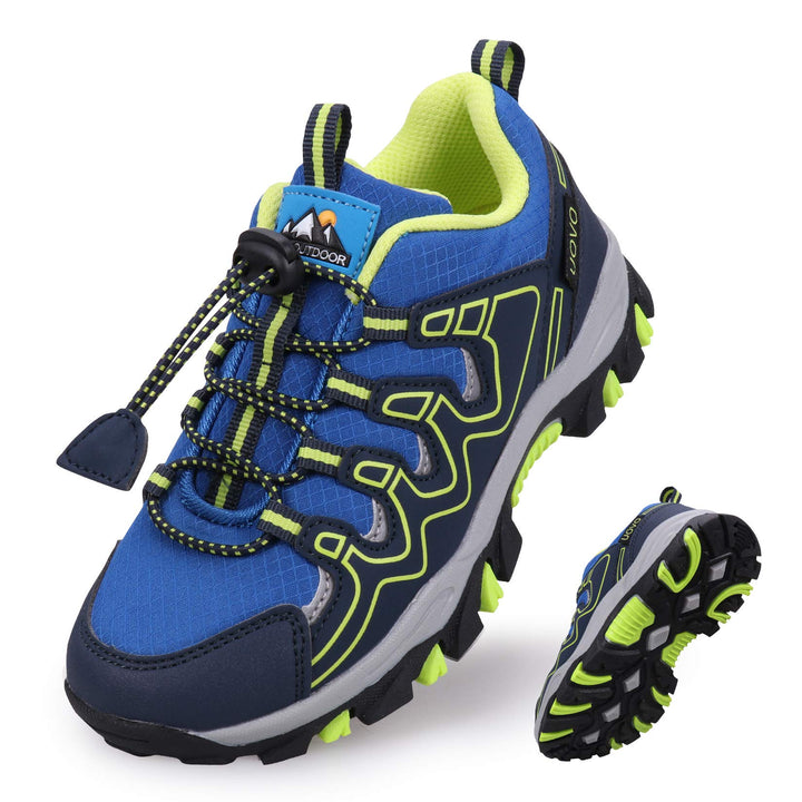 UOVO Turnschuhe Jungen Wasserdicht Wanderschuhe Sneakers Kinder Trekking Schuhe Outdoor Sportschuhe