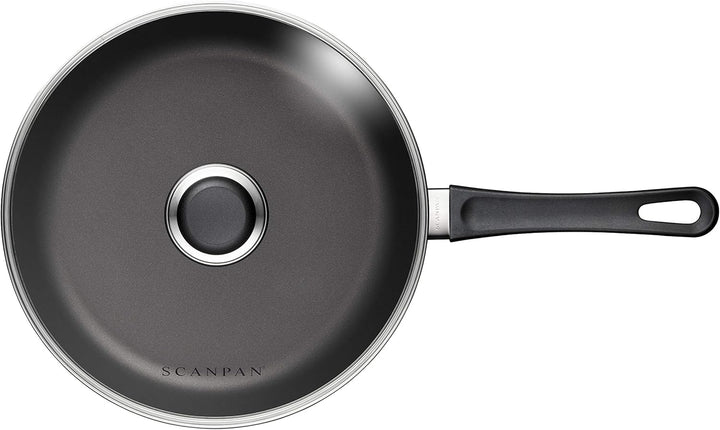 SCANPAN Classic Schmorpfanne mit Deckel 26 cm | Stratanium Antihaftbeschichtung | Pfanne für Ceran-