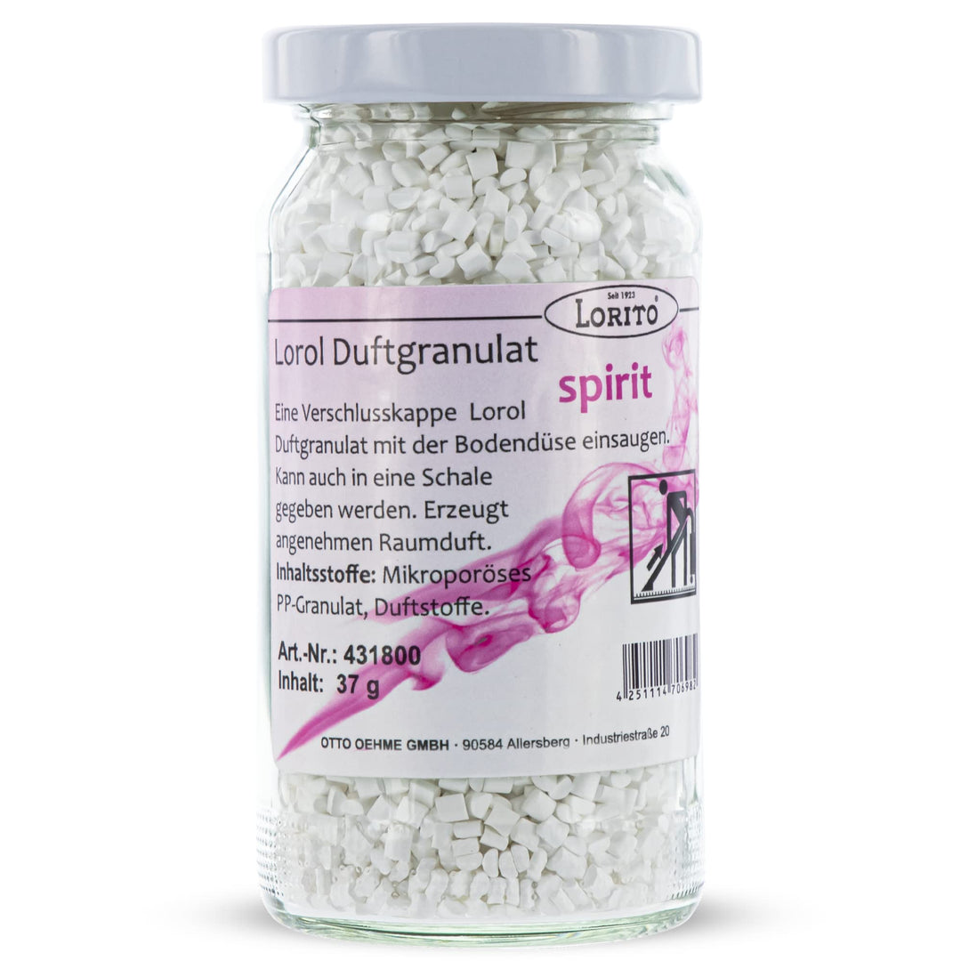 Lorito Lorol Duftgranulat für Staubsauger, Spirit, Staubsaugerduft Duftgranulat Staubsaugerdeo Raumd