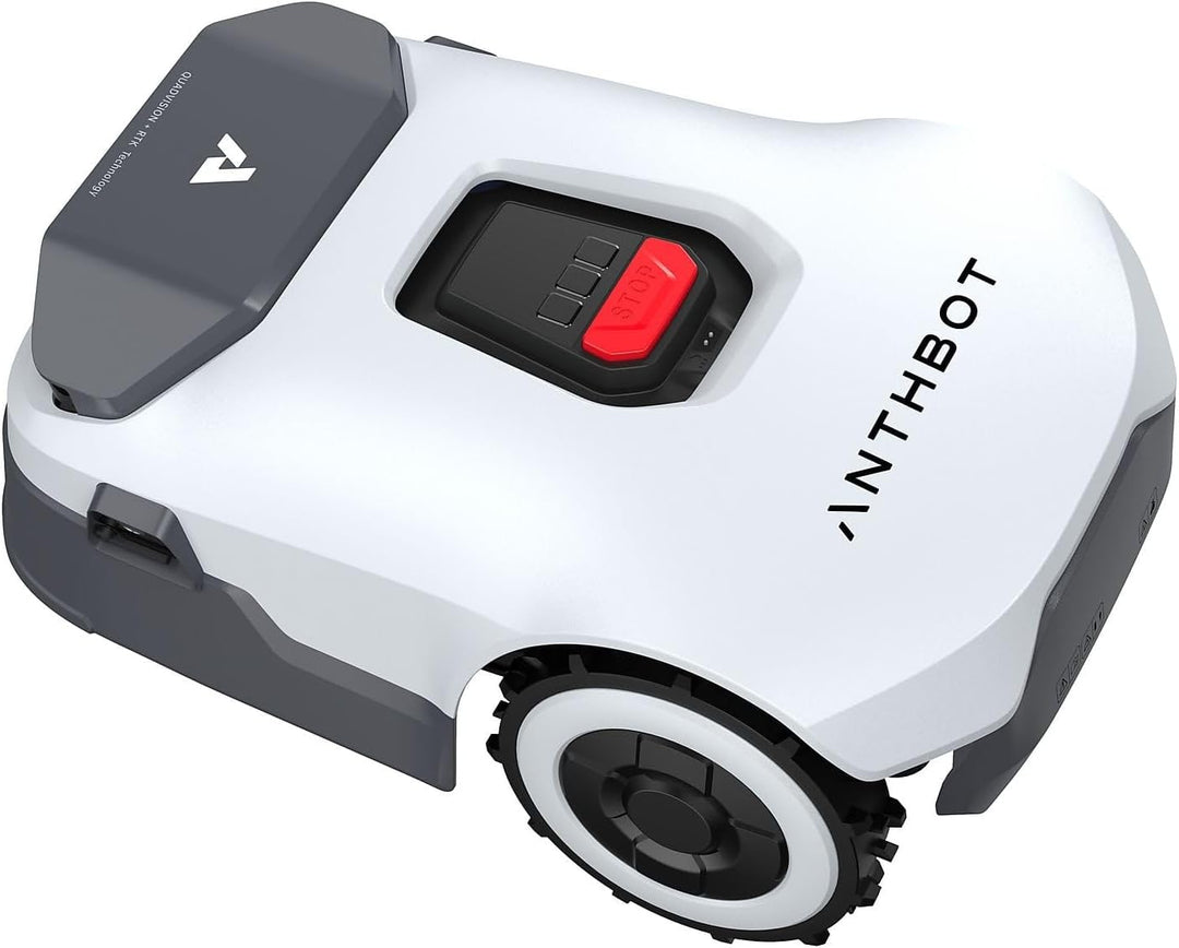 ANTHBOT Genie 600E Mähroboter ohne Begrenzungskabel, RTK + 4K KI‑Vision, bis 600–900 m², automatisch
