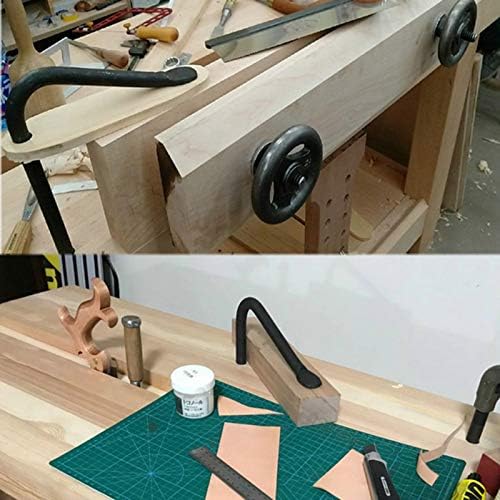 Werkbank-Halteklammer, Hartstahl, Werkbank, Hilfsbefestigung, Holzbearbeitungswerkzeuge (S: 215 mm x