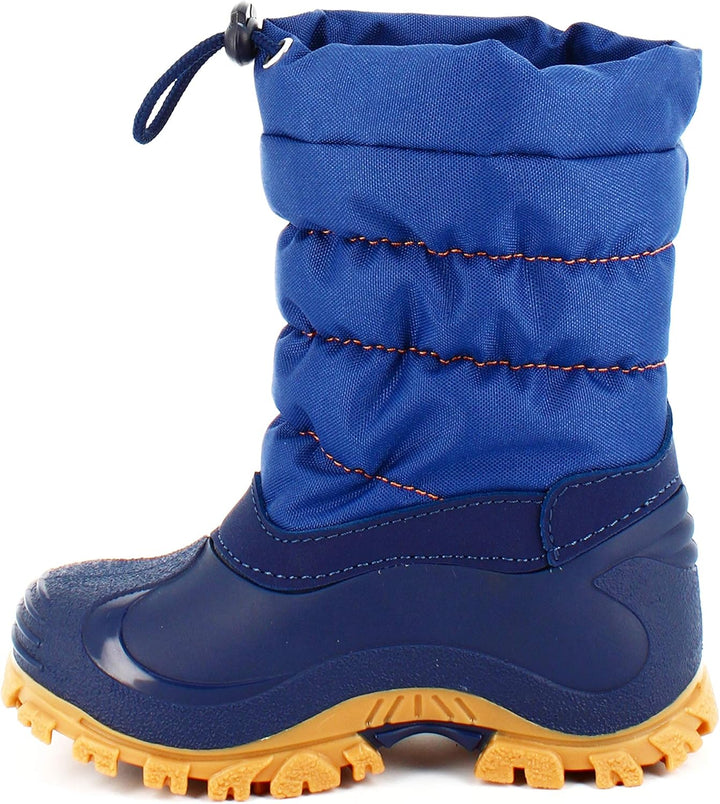 Spirale Winterstiefel Eric blau 23 EU Blau Crepe, 23 EU Blau Crepe