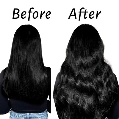 HotLulana Tape Extensions Echthaar Jet Schwarz Skin Weft Extensions echthaar 100% Natürliche Echthaa