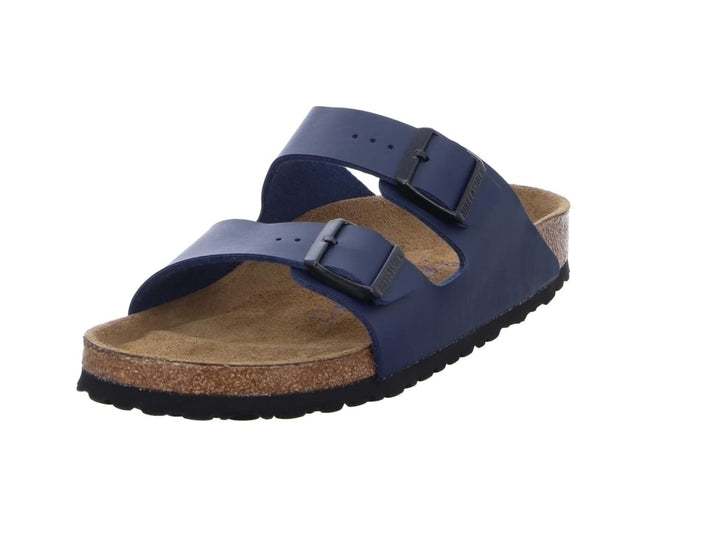 BIRKENSTOCK Herren Arizona Eva Pantoletten 31 EU Schmal Blau, 31 EU Schmal Blau