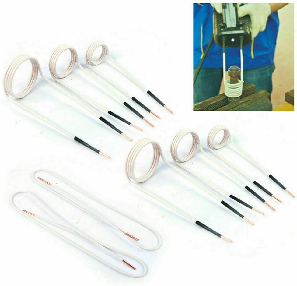 8 STK Induktions Spulen Kit, Induktions-Spule für Induktionsheizgerät Spule Heizgerät Schraubenlöser