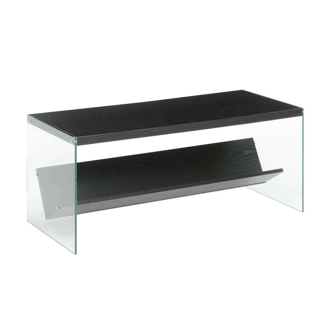 Convenience Concepts SoHo Modern Living Aufbewahrungsregal, moderner Couchtisch für Familienzimmer,
