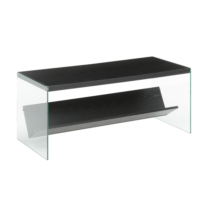 Convenience Concepts SoHo Modern Living Aufbewahrungsregal, moderner Couchtisch für Familienzimmer,