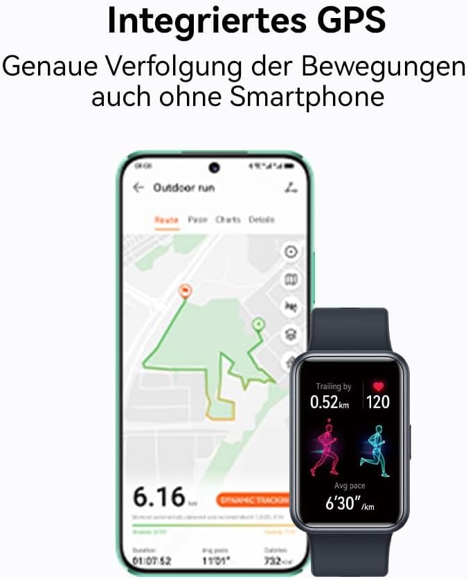 Huawei Watch FIT Special Edition, 1,64 Zoll HD-AMOLED-Display Smartwatch, Professionelles Gesundheit