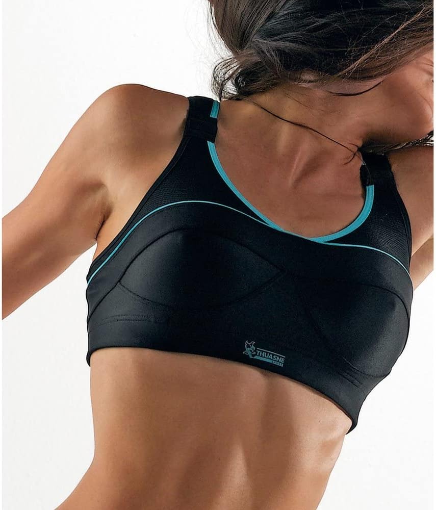 Thuasne Sport - Top' Strap X-Back Sport-BH – Starker/Sehr starker Halt - Patentiertes Halteband - Ve