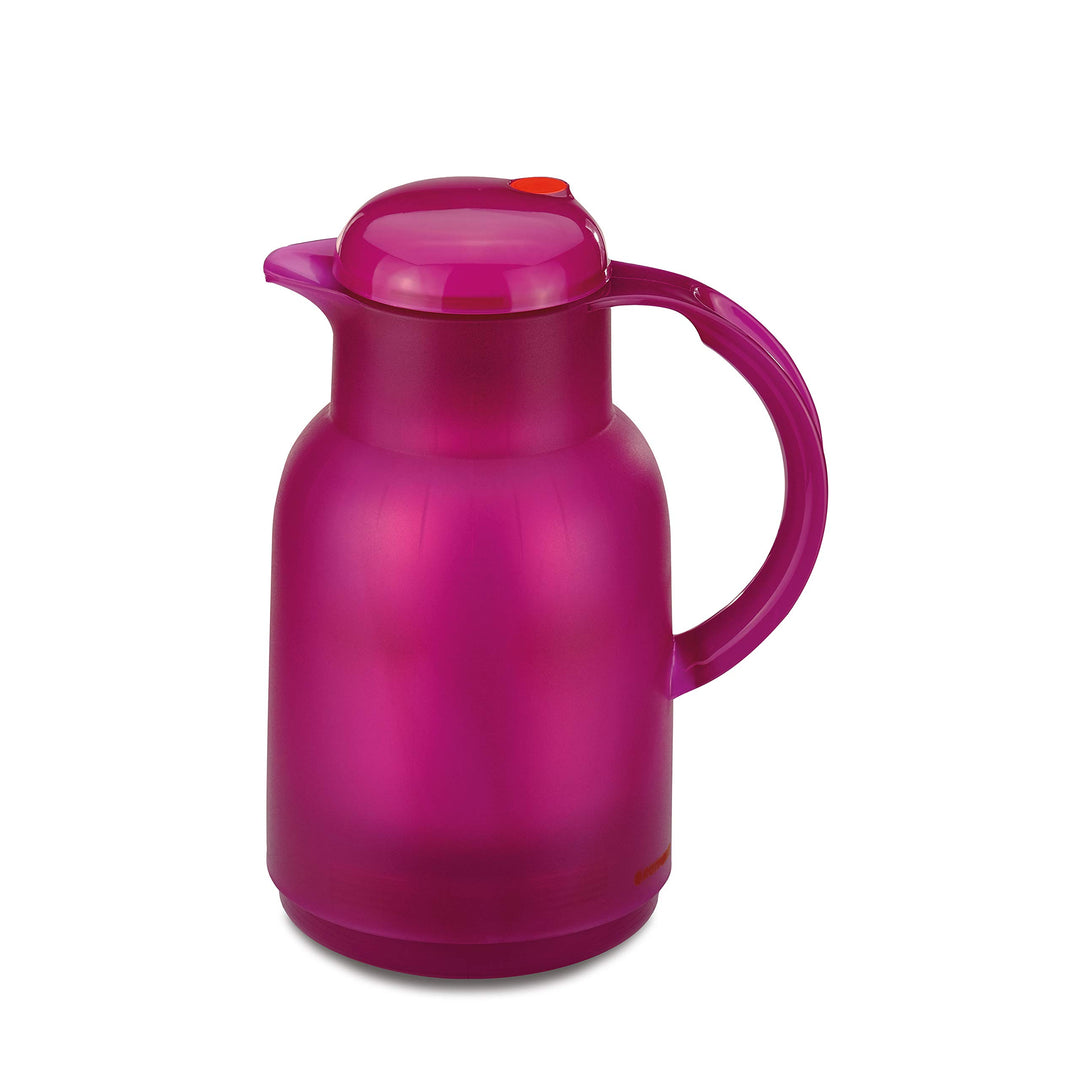 ROTPUNKT Isolierkanne 470 Astrid 1,0 l | Zweifunktions-Drehverschluss | BPA-frei - gesundes Trinken