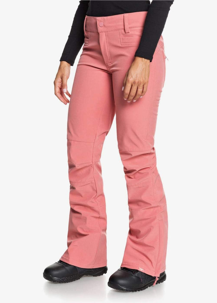 Roxy Damen Creek-Shell-Schneehose für Frauen, Dusty Rose