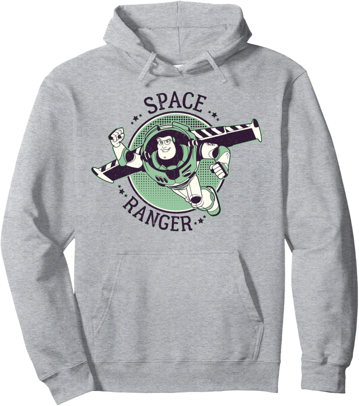 Disney Pixar Toy Story Buzz Lightyear Space Ranger Portrait Pullover Hoodie
