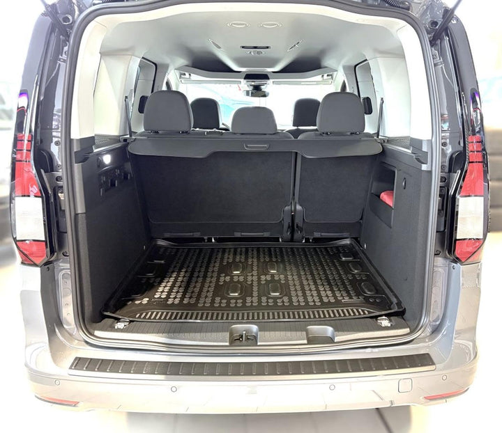 AZUGA Premium Gummi Kofferraumwanne Kofferraummatte rutschhemmend passend für Ford Tourneo Connect a
