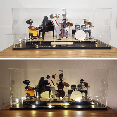 Acryl Vitrine Klar für Lego Actionfiguren Funko Pop Modell Skulptur Transparenter Plexiglas Display