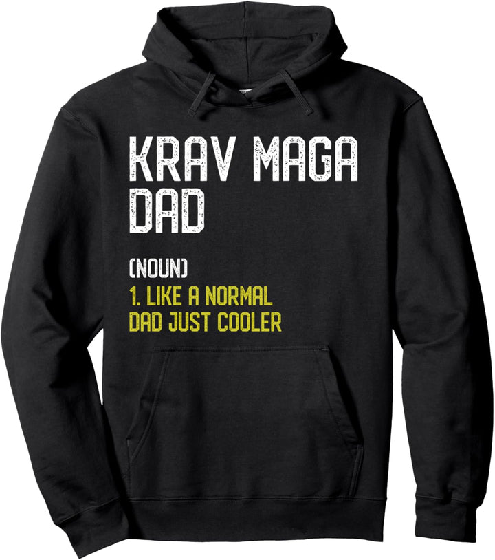 Krav Maga Papa Pullover Hoodie