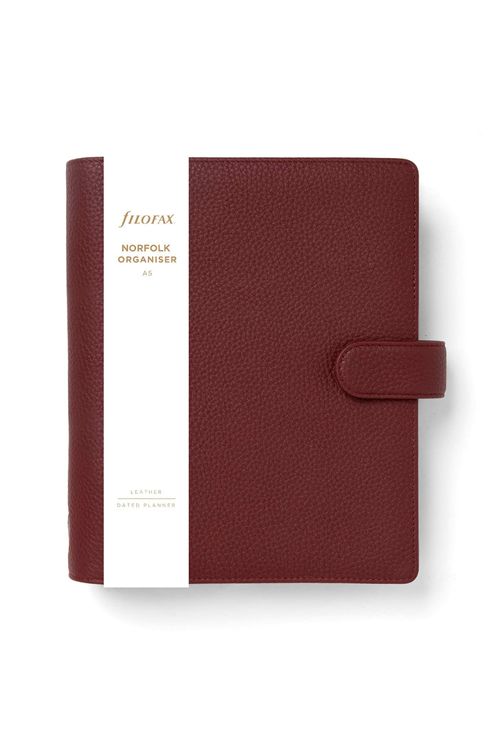 Filofax Norfolk Organizer, A5, Johannisbeere, Johannis
