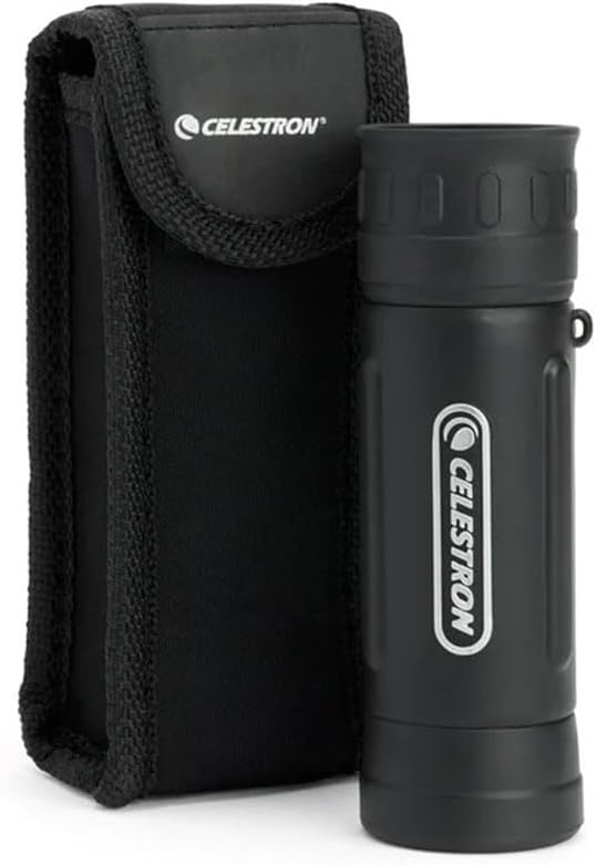 Celestron 71213 UpClose G2 10 x 25 Monokular, Schwarz UpClose G2 10 x 25 – Monokular Einzeln, UpClos