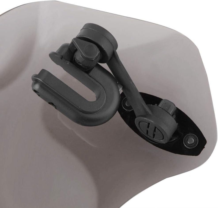 EVGATSAUTO Motorrad Windschutzscheibe, Universal Motorcycle Modified Windschutzscheibe Spoiler Lufta