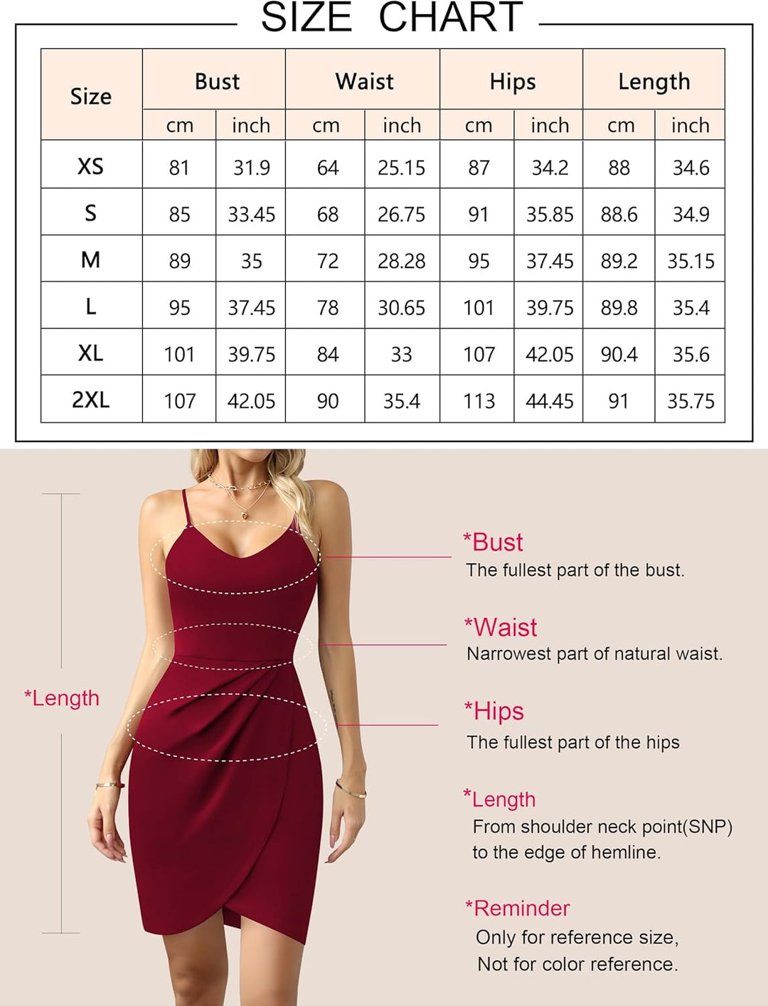 Missufe Damen Sommerkleid Cocktailkleid Partykleid Wickelkleid Elegant Festliche Minikleid Bodycon Ä