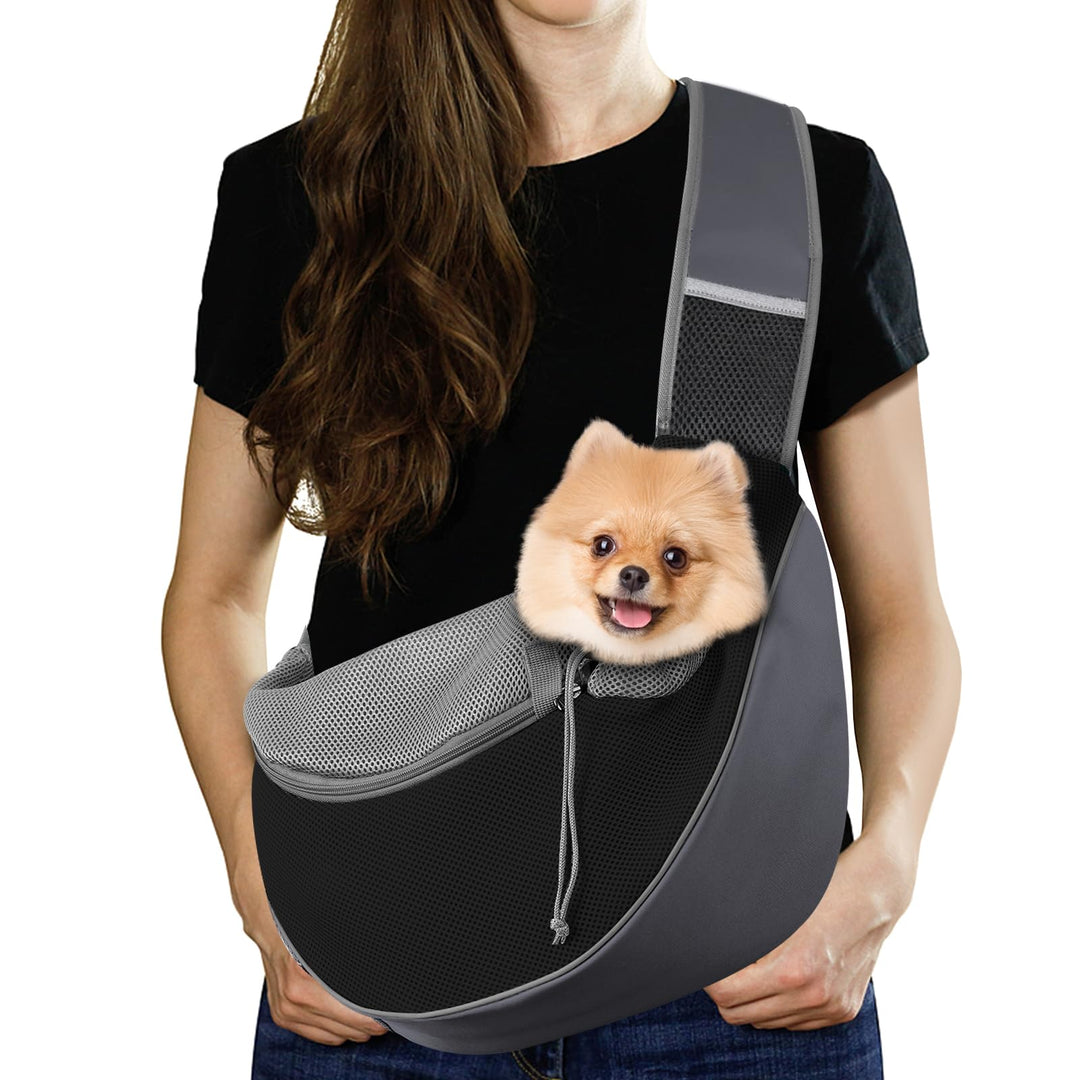 Pawaboo Hundetragetasche, Hundetasche, Verstellbare Tragetasche Hund, Haustier Umhängetasche Transpo