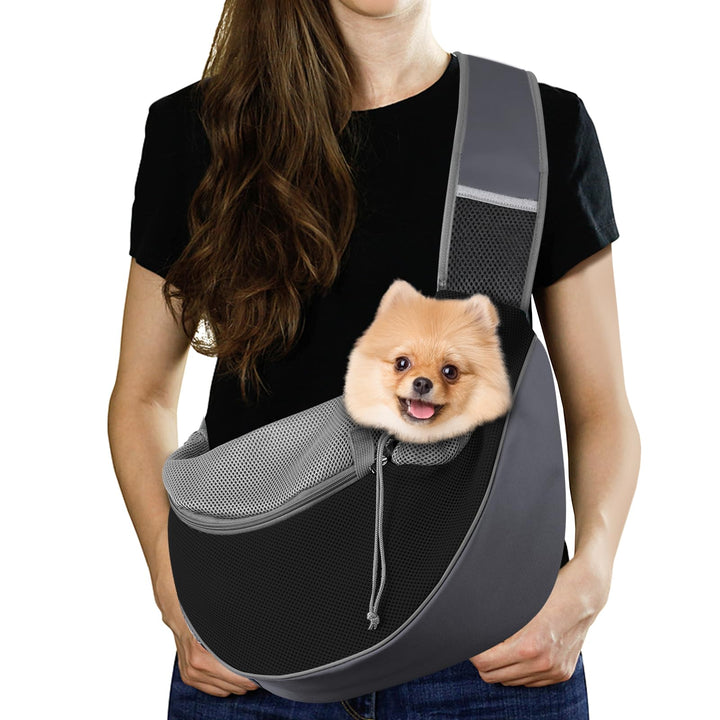 Pawaboo Hundetragetasche, Hundetasche, Verstellbare Tragetasche Hund, Haustier Umhängetasche Transpo