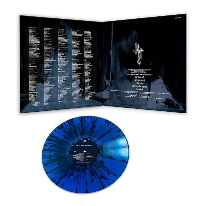 Shadow Project (Blue/Black Splatter), Vinyl