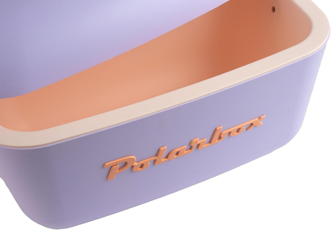 Polarbox Tragbare Kühlbox – Mini-Kühlbox 20 l, Strandkühlbox, kleine tragbare Kühlbox, Vintage, Vers