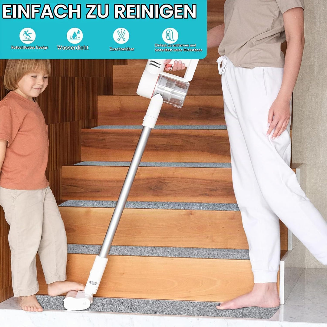 Antirutsch Klebeband Treppe, 10cm*10m, Antirutsch Band Streifen, Antirutschband Selbstklebend, Verhi
