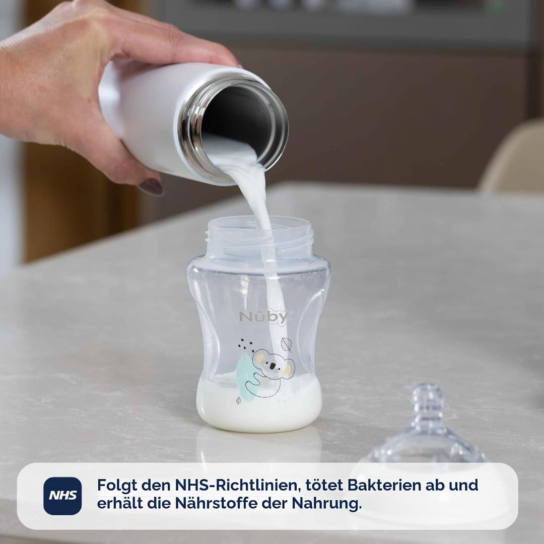 Nuby RapidCool™ – Bereitet die perfekte Babynahrung in nur 2 Minuten zu – Ideal für unterwegs – Enth