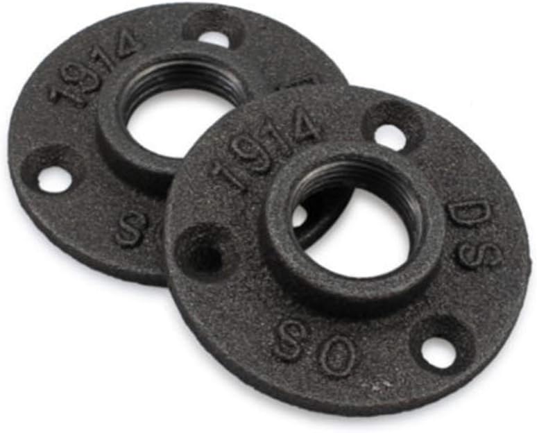 UKCOCO 10 Stück 1 Herdplattenspaltabdeckung Metallhalter Möbelflansch Selber Machen Industriell Bode