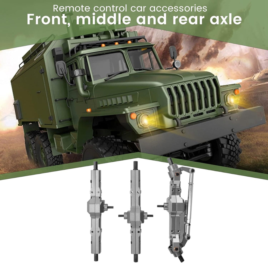 Callstick Metal Vorne Mitte Hinten BrüCken Achse Getriebe für B16 B36 FY004 1/16 RC Auto Upgrade Tei