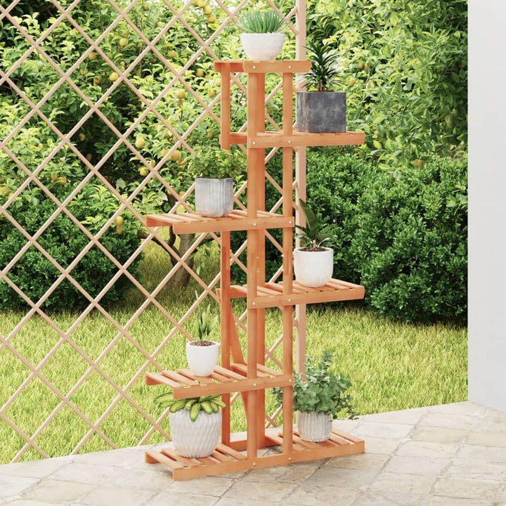 vidaXL Blumenständer, Pflanzenregal Holz, Blumenregal für Wohnzimmer Balkon Terrasse, Pflanzenstände