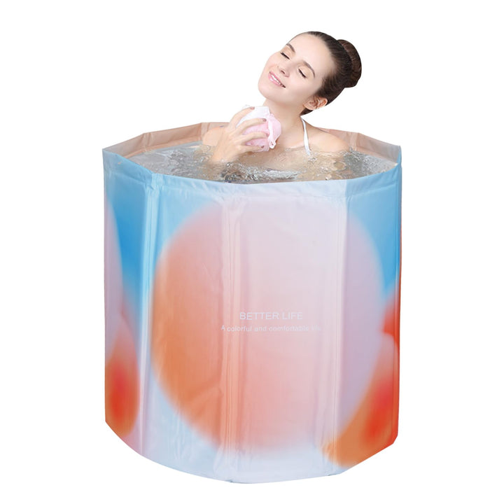 Sinbide Badewanne Faltbare Badewanne für Erwachsene Tragbare faltbare Kinderbadewanne Geeignet für S