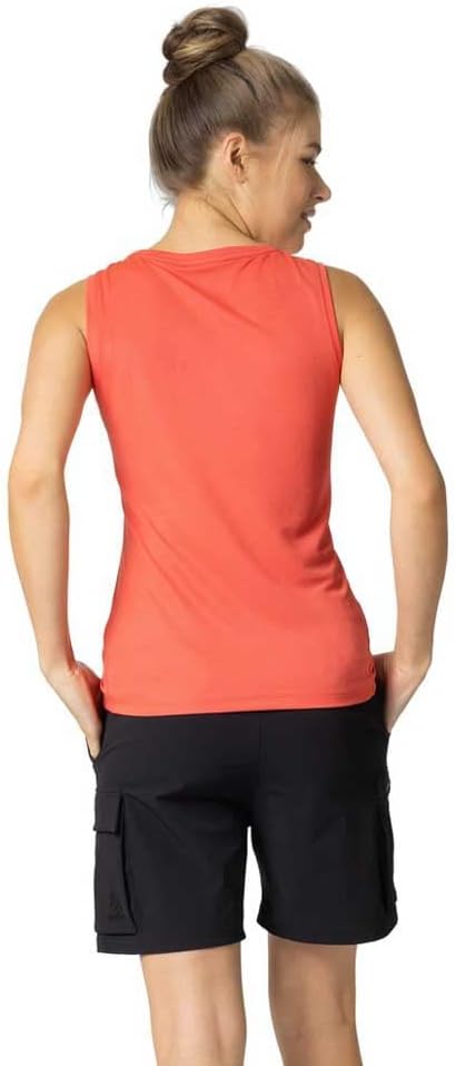 Odlo Damen F-Dry_550851 Funktionsunterwäsche Tanktop XXL Cayenne, XXL Cayenne