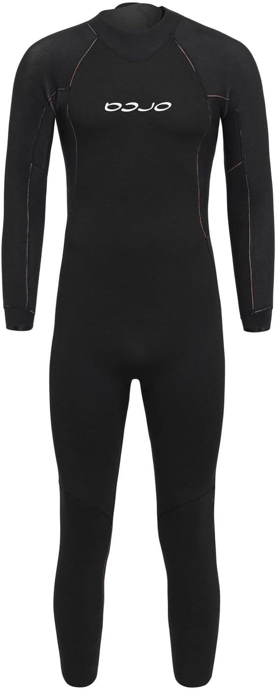 2023 Orca Mens Vitalis Muta Open Water Hi-Vis - Nero - La muta Vitalis è l'evoluzione di Openwater C
