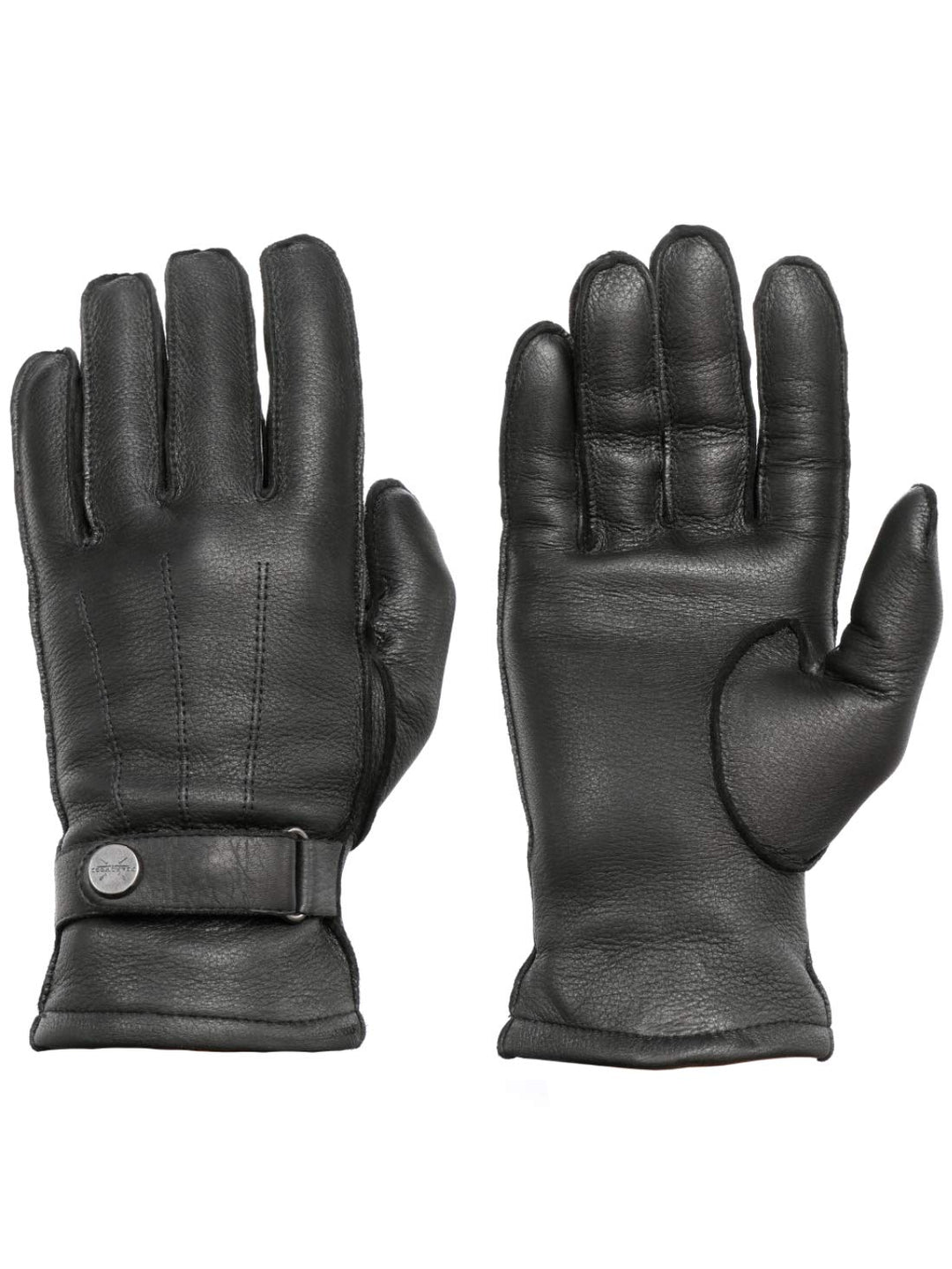 PEARLWOOD Herren Handschuhe Henry aus Hirschleder XL (10) black (200), XL (10) black (200)