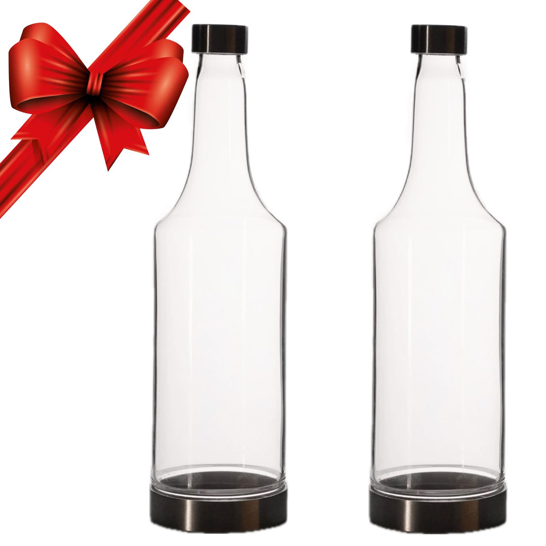 Kidia Infuse Store n' Pour 750 ml – Flasche für Cocktails & Infusionen • Edelstahlkappen • Ideal für