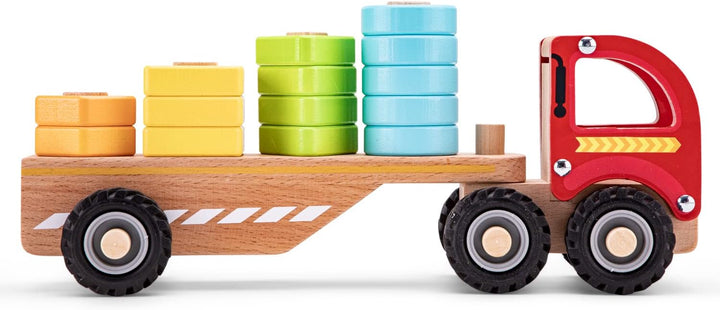 New Classic Toys Truck mit Formen, 11965 Formsortierwagen, Formsortierwagen