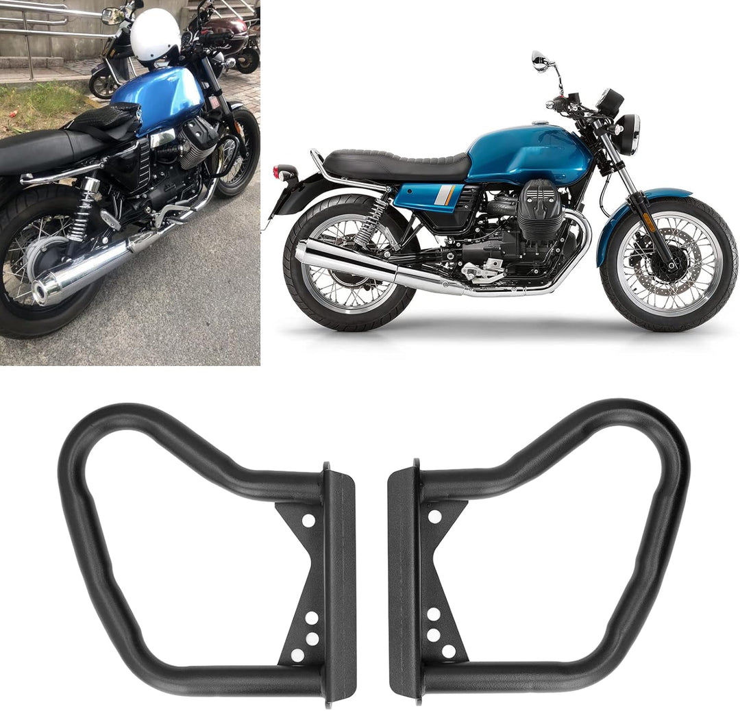 Motorrad Motorschutz Sturzbügel 25 Mm 1,0 Zoll Durchmesser Motorbügelrahmen Ersatz für Moto Guzzi V7