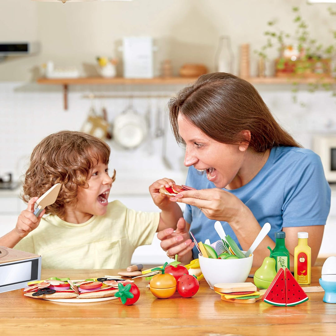 Hape Pizza-Set von Hape Küchenspielset mit Pizzakarton-Verpackung für noch mehr Spielspass