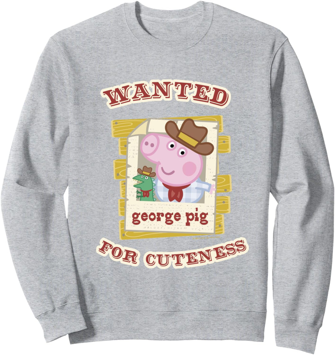 George Pig Wanted Sweatshirt