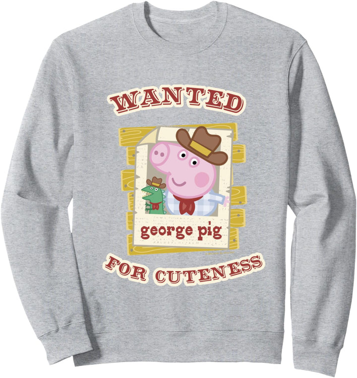 George Pig Wanted Sweatshirt