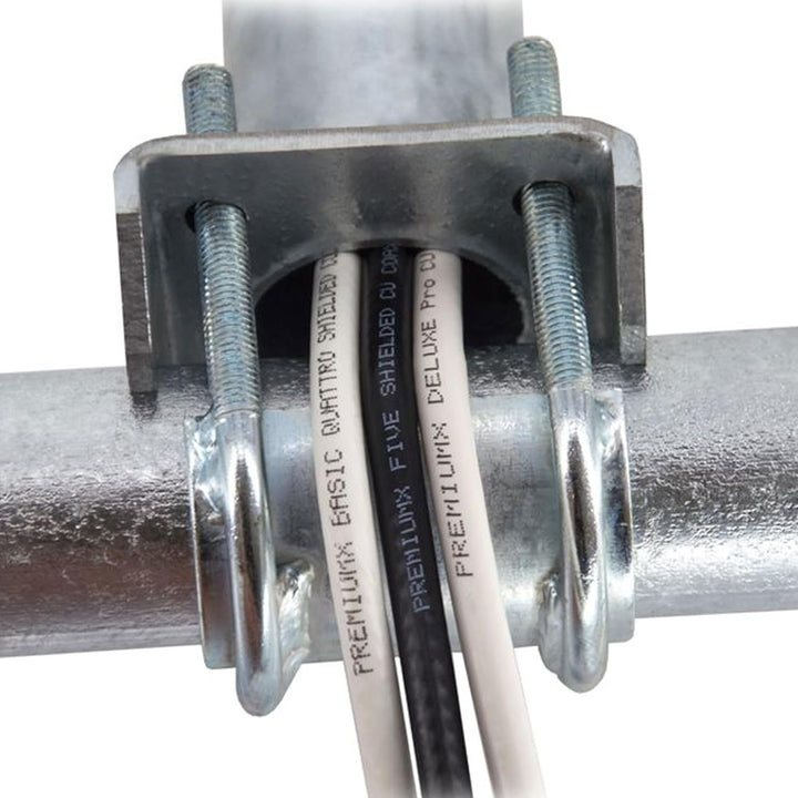 Premium X Dachsparrenhalter SOLID X85-48 Sparrenhalter SAT Antenne Dach Halterung ALU Dachziegel rot